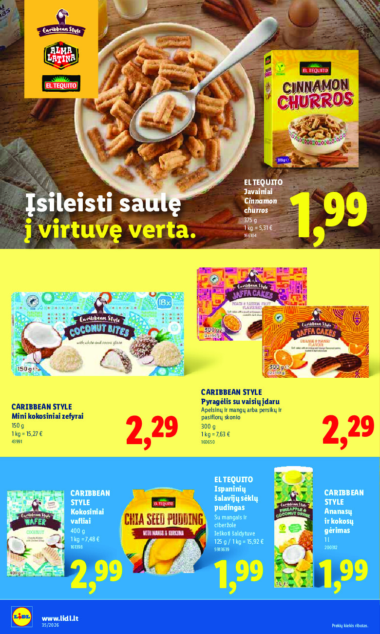 MAISTO PREKIŲ PASIŪLYMAI (2026-08-24 - 2026-08-30) | 26