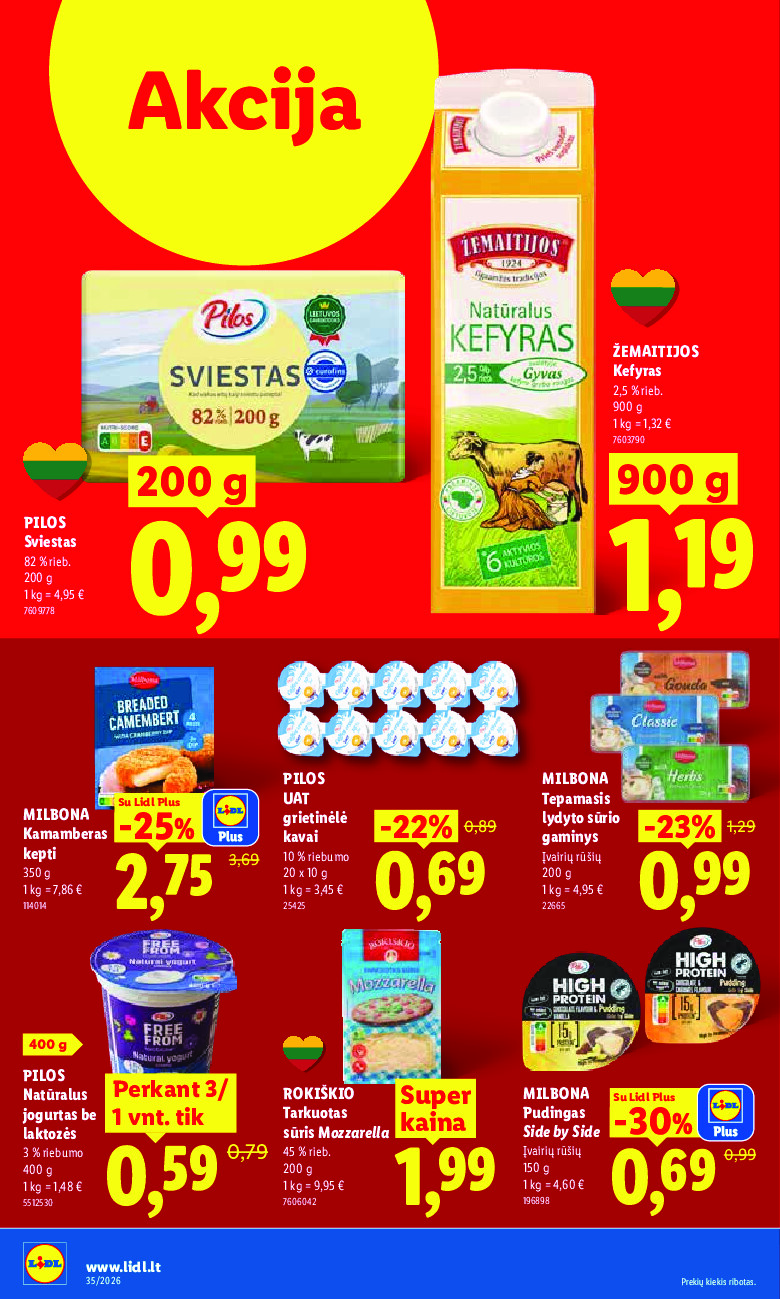 MAISTO PREKIŲ PASIŪLYMAI (2026-08-24 - 2026-08-30) | 30