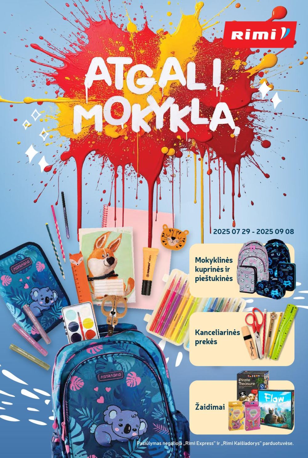 RIMI - Atgal į mokyklą! (2025 07 29 - 2024 09 08) | 1