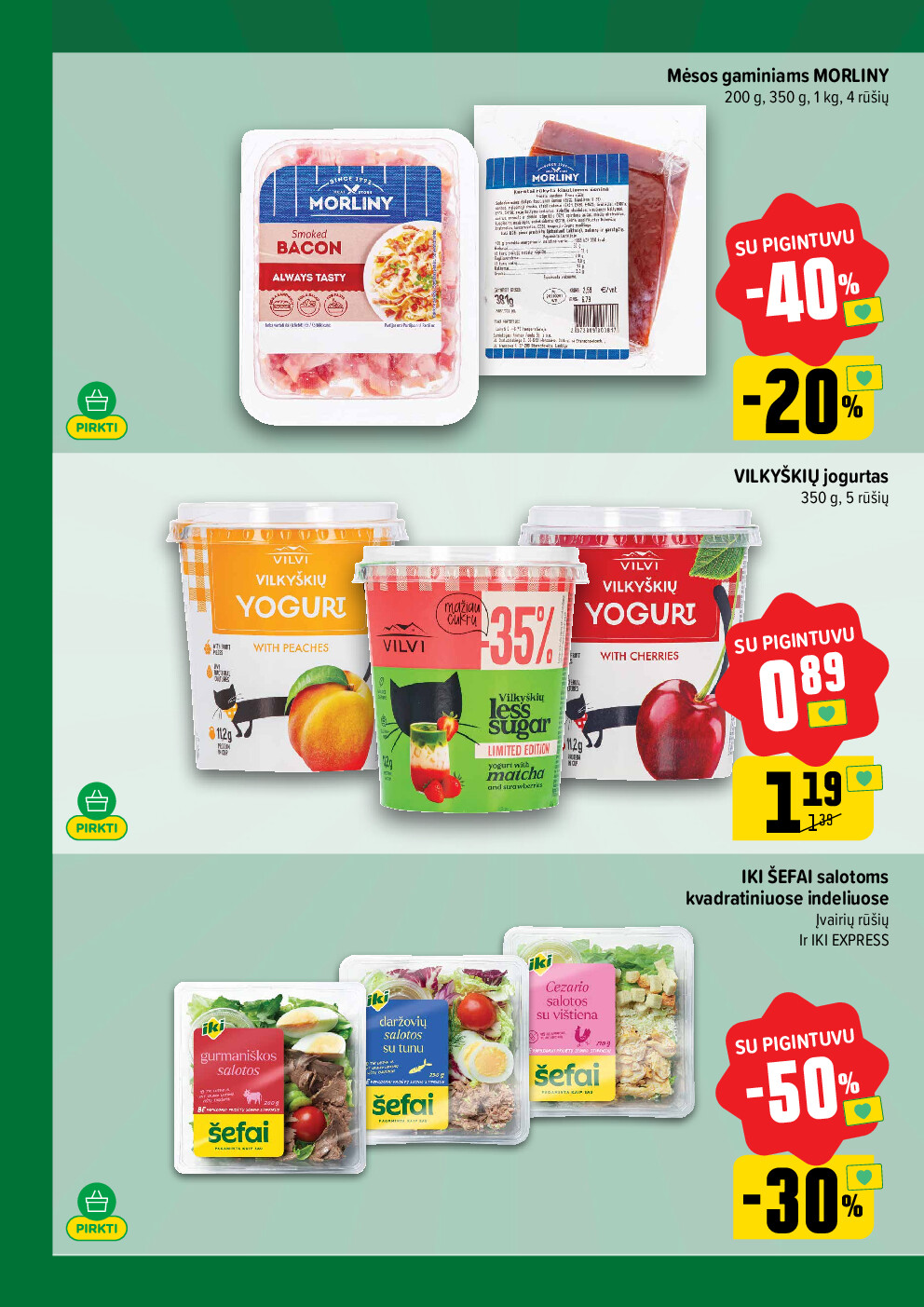 PIGINTUVO pasiūlymai Nr. 07 (2026-02-09 - 2026-02-15) | 2