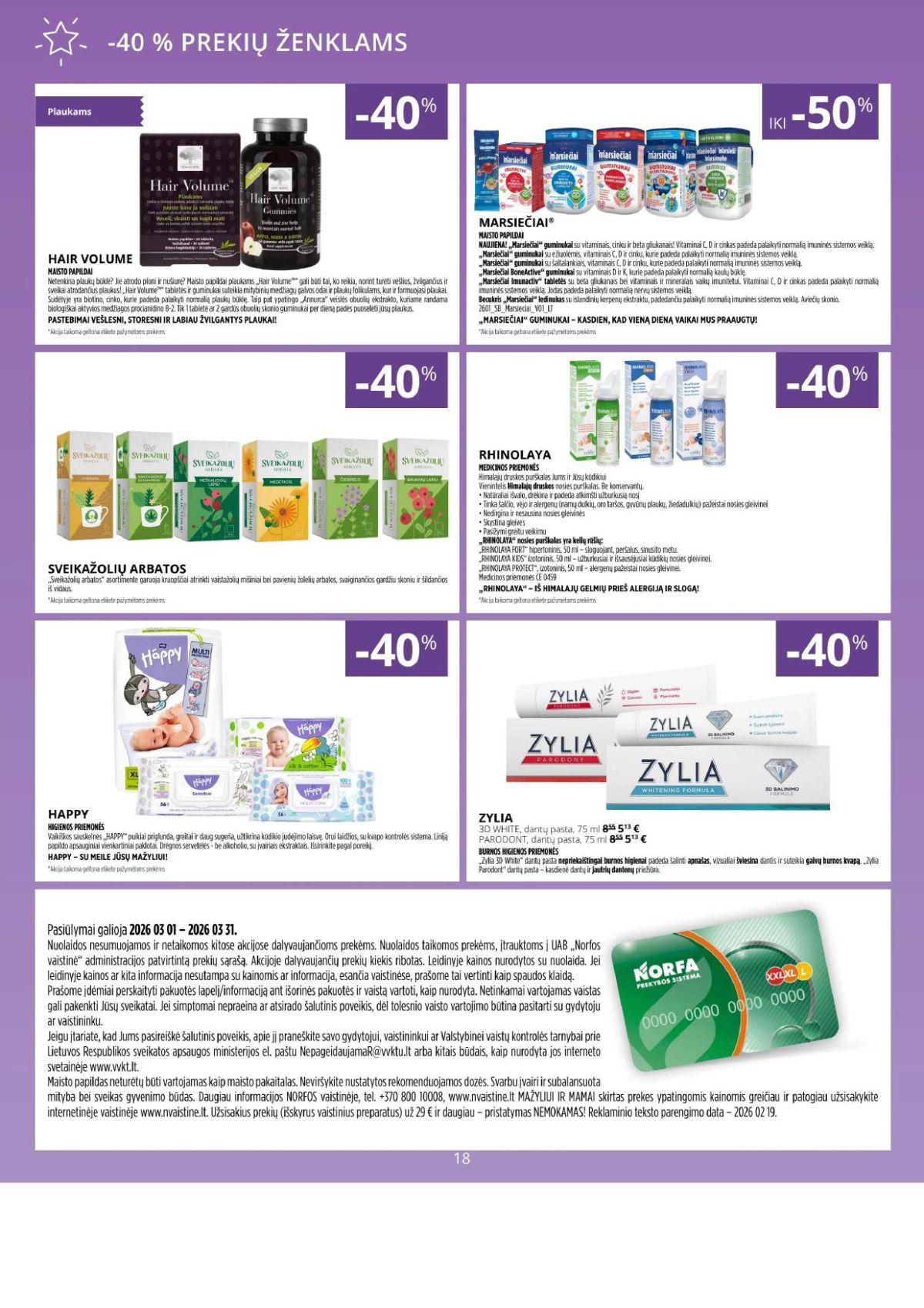 NVAISTINĖ (2026 03 01 - 2026 03 31) | 18