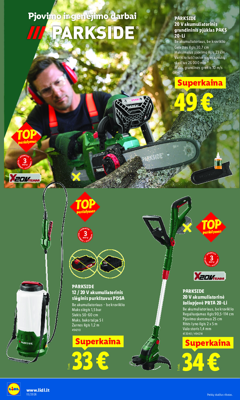 NE MAISTO PREKIŲ PASIŪLYMAI (2026-03-23 - 2026-03-29) | 12