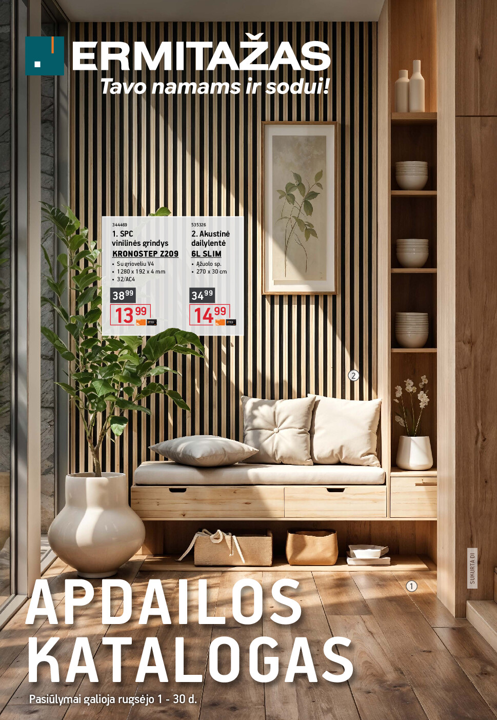 Apdailos katalogas (2026-08-31 - 2026-09-30) | 1