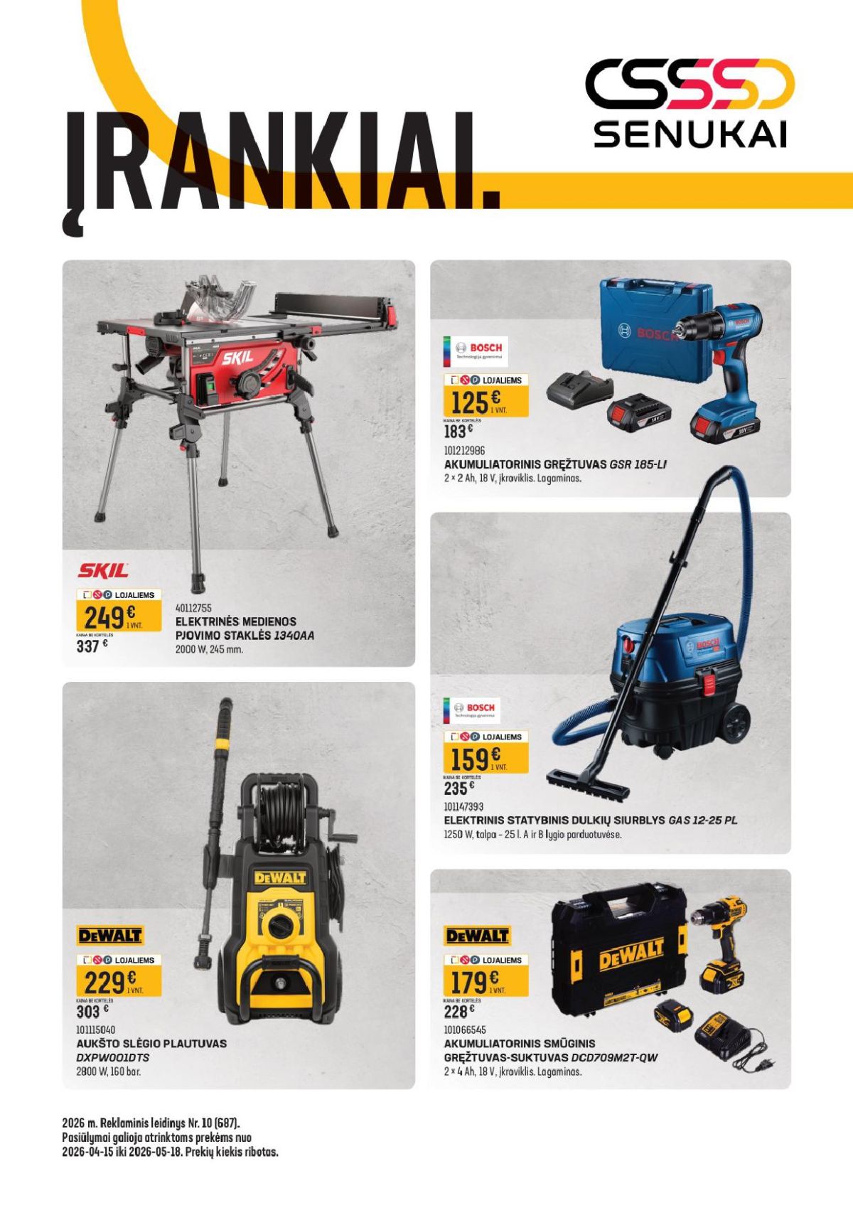 SENUKAI - Leidinys Nr.10 (2026 04 15 - 2026 05 18) | 1