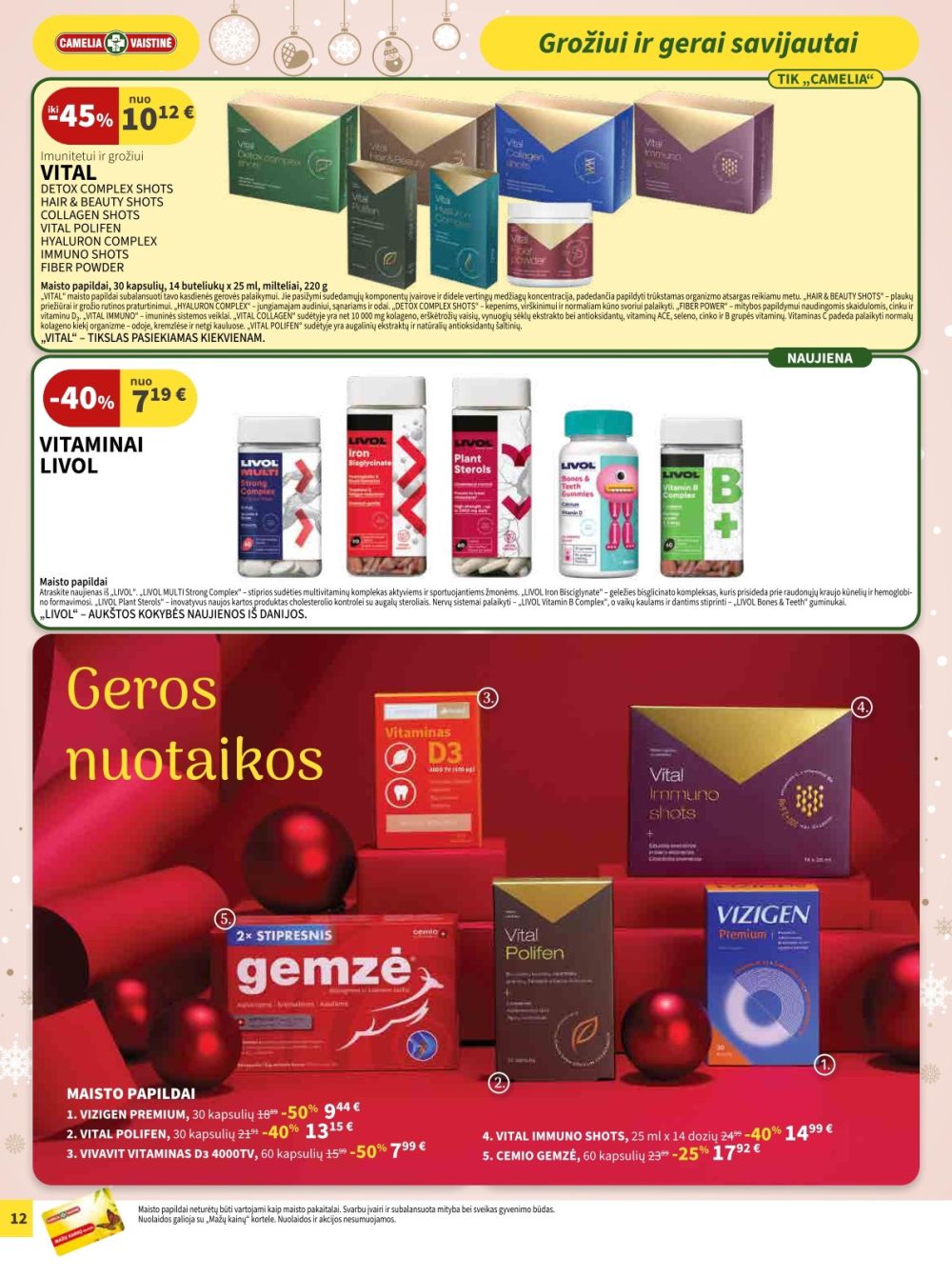 CAMELIA - Leidinys Nr.12 (2025 12 01 - 2025 12 31) | 12