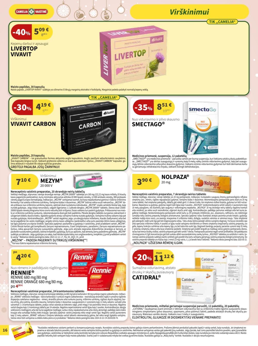 CAMELIA - Leidinys Nr.12 (2025 12 01 - 2025 12 31) | 16