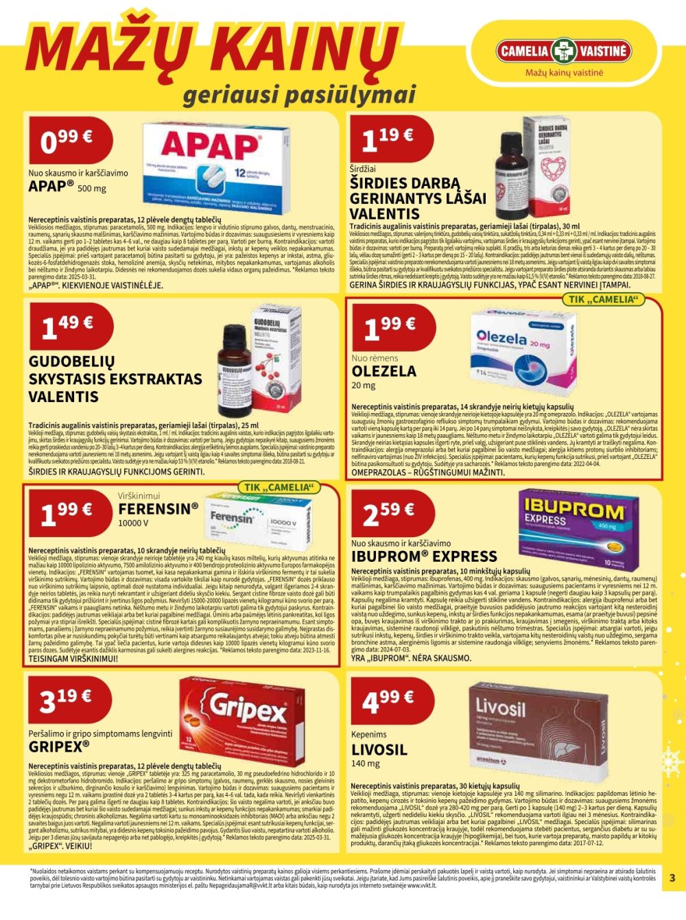 CAMELIA - Leidinys Nr.12 (2025 12 01 - 2025 12 31) | 3