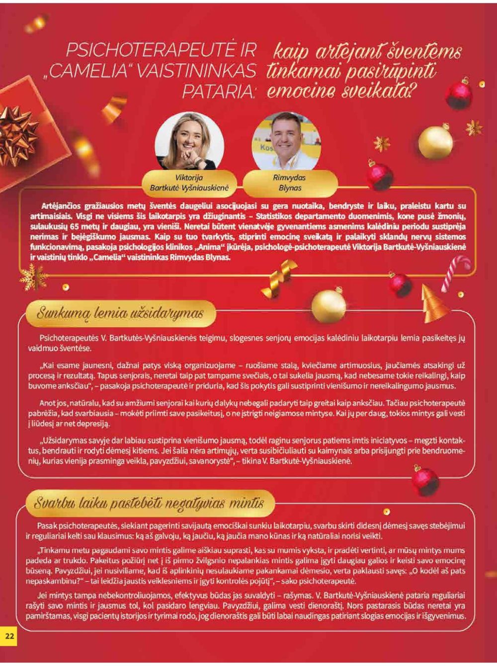 CAMELIA - Leidinys Nr.12 (2025 12 01 - 2025 12 31) | 22
