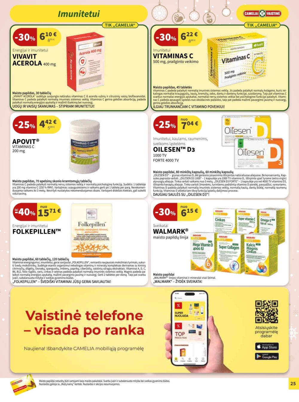 CAMELIA - Leidinys Nr.12 (2025 12 01 - 2025 12 31) | 25