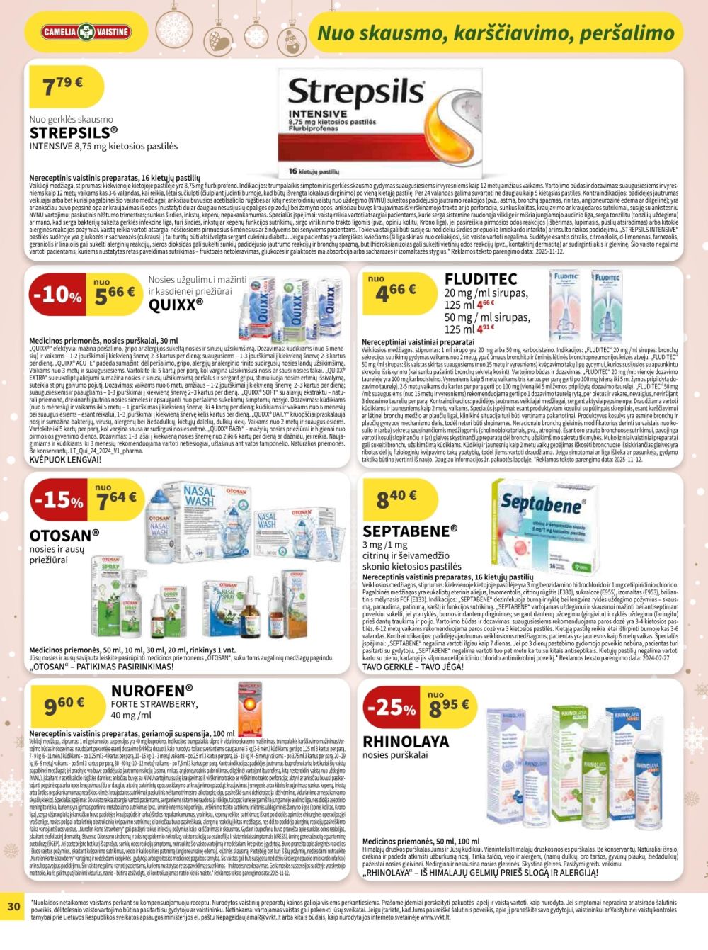 CAMELIA - Leidinys Nr.12 (2025 12 01 - 2025 12 31) | 30