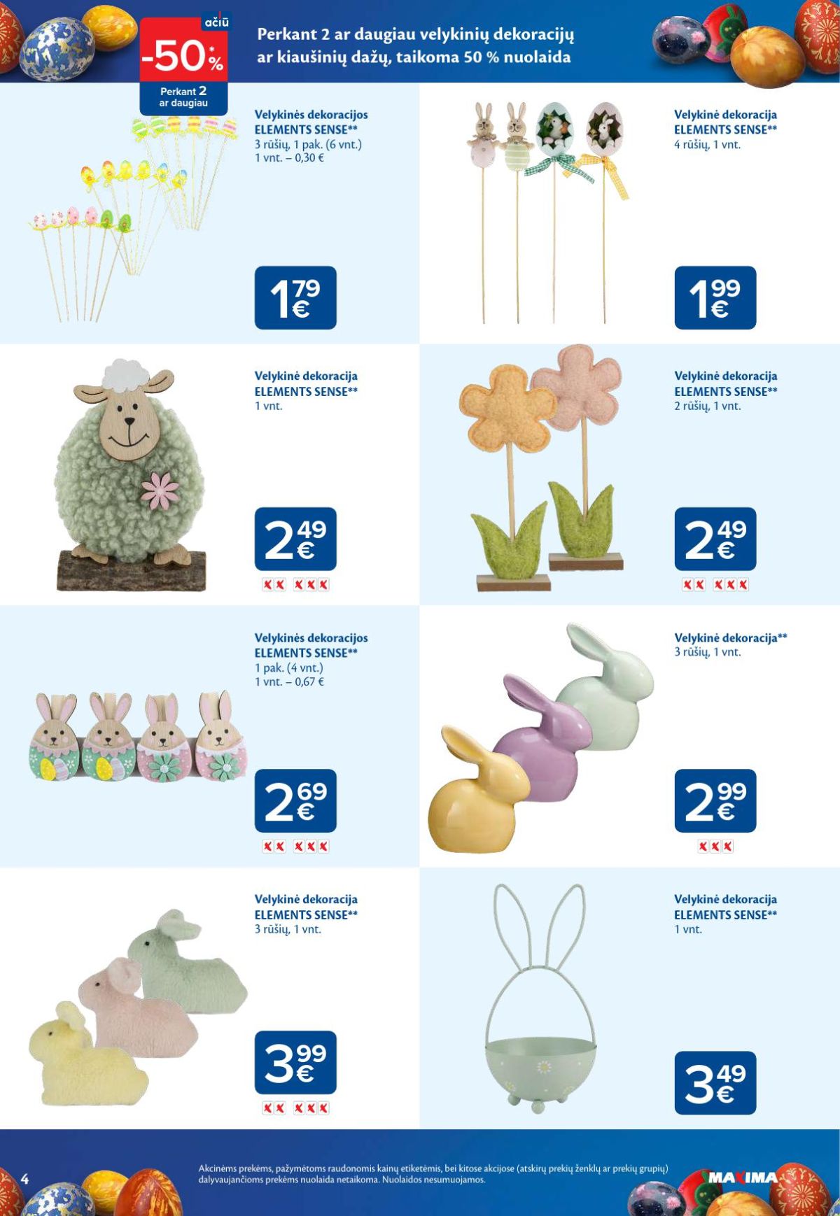 MAXIMA - VELYKŲ MĖNUO (2026 03 03 - 2026 03 09) | 4