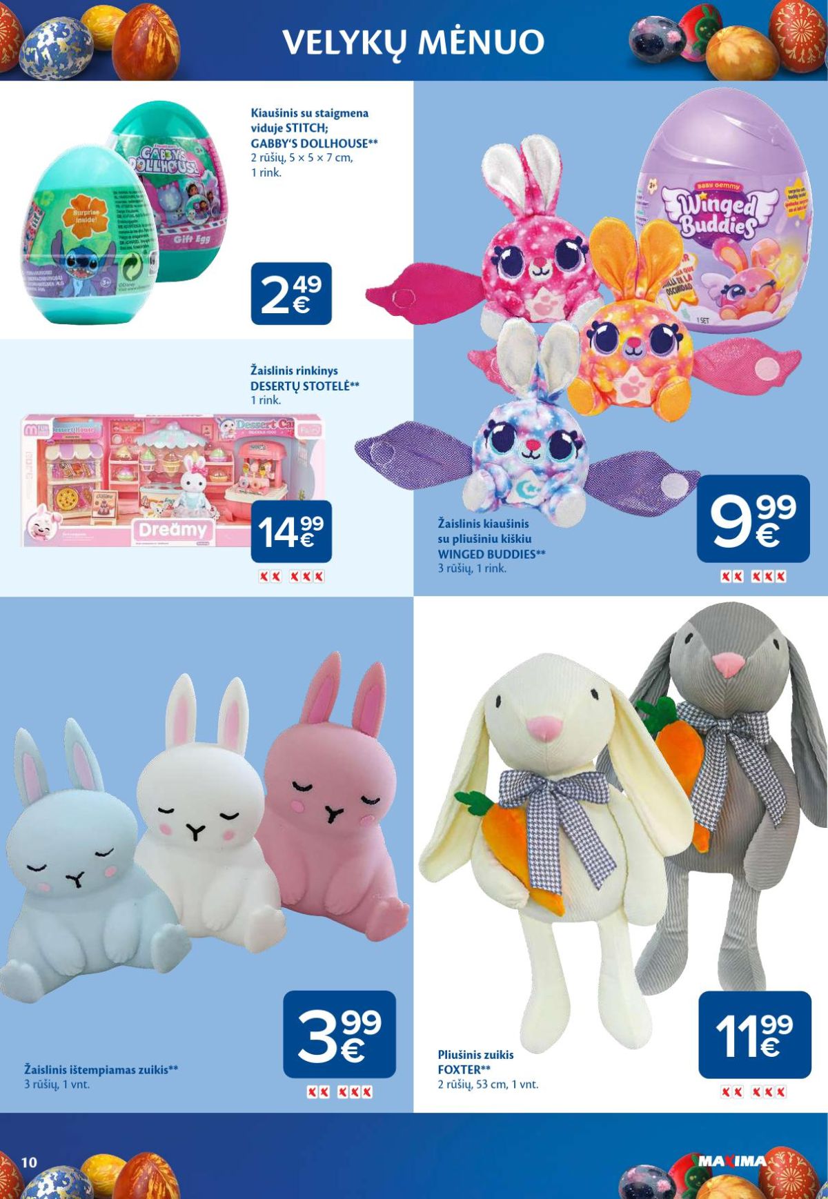 MAXIMA - VELYKŲ MĖNUO (2026 03 03 - 2026 03 09) | 10