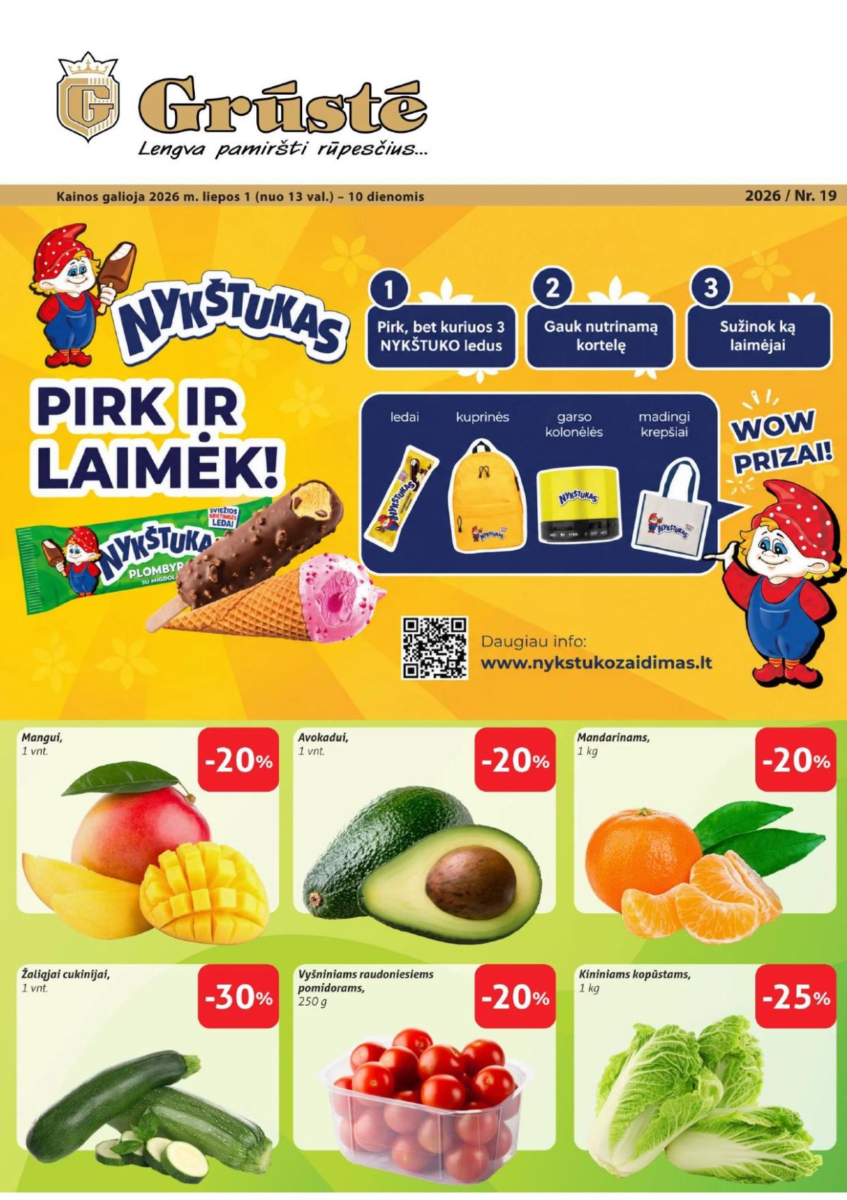 GRŪSTĖ - Leidinys Nr.19 (2026 07 01 - 2026 07 10) | 1