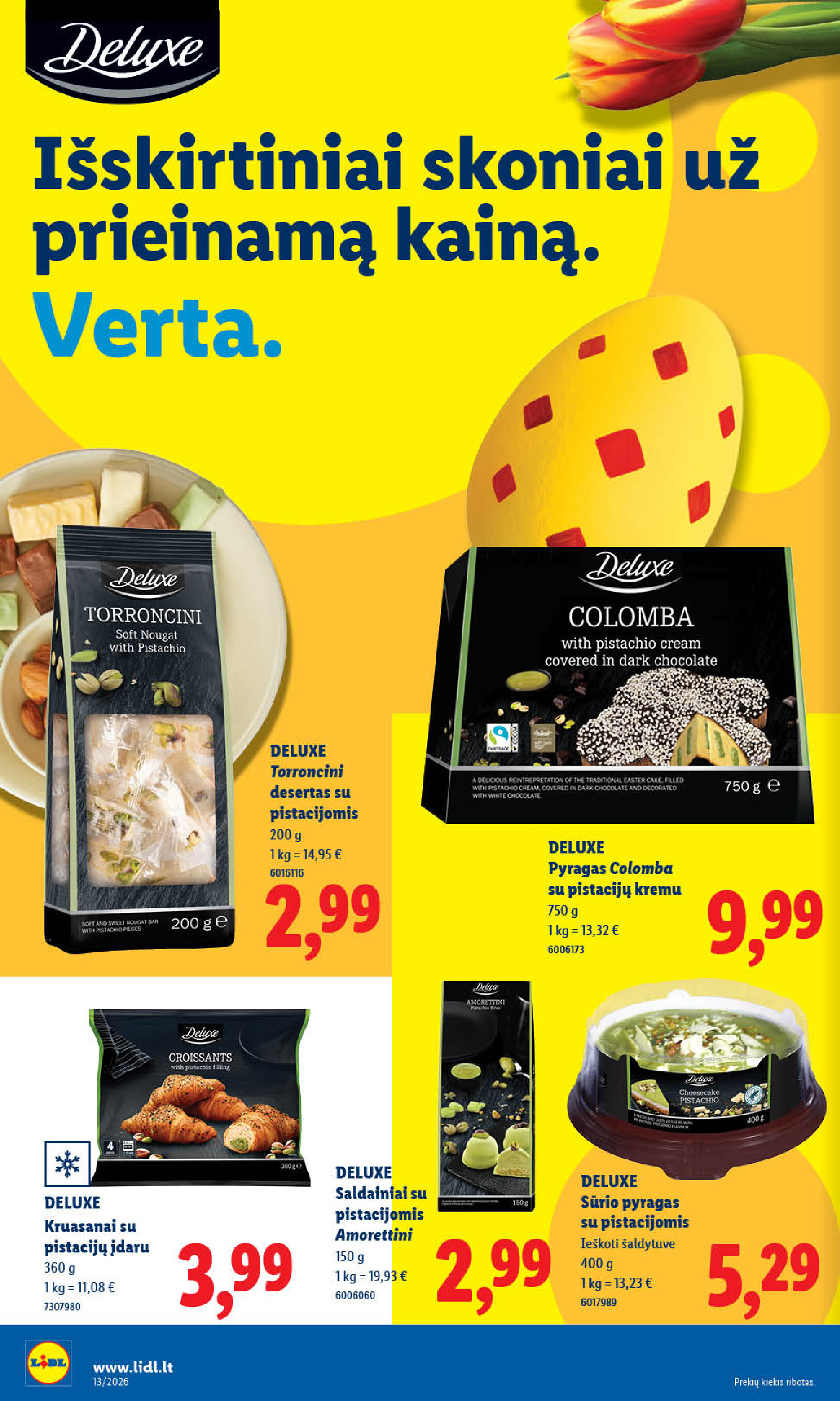 MAISTO PREKIŲ PASIŪLYMAI (2026-03-23 - 2026-03-29) | 14