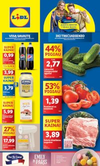 LIDL - Maisto prekių pasiūlymai (2025 05 05 - 2025 05 11)