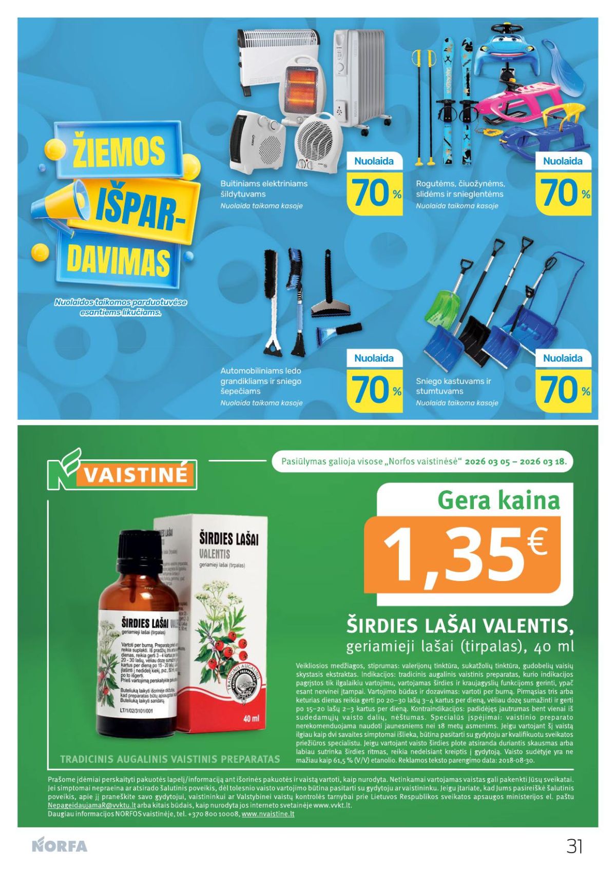 NORFA - Leidinys Nr.5 (2026 03 05 - 2026 03 18) | 31