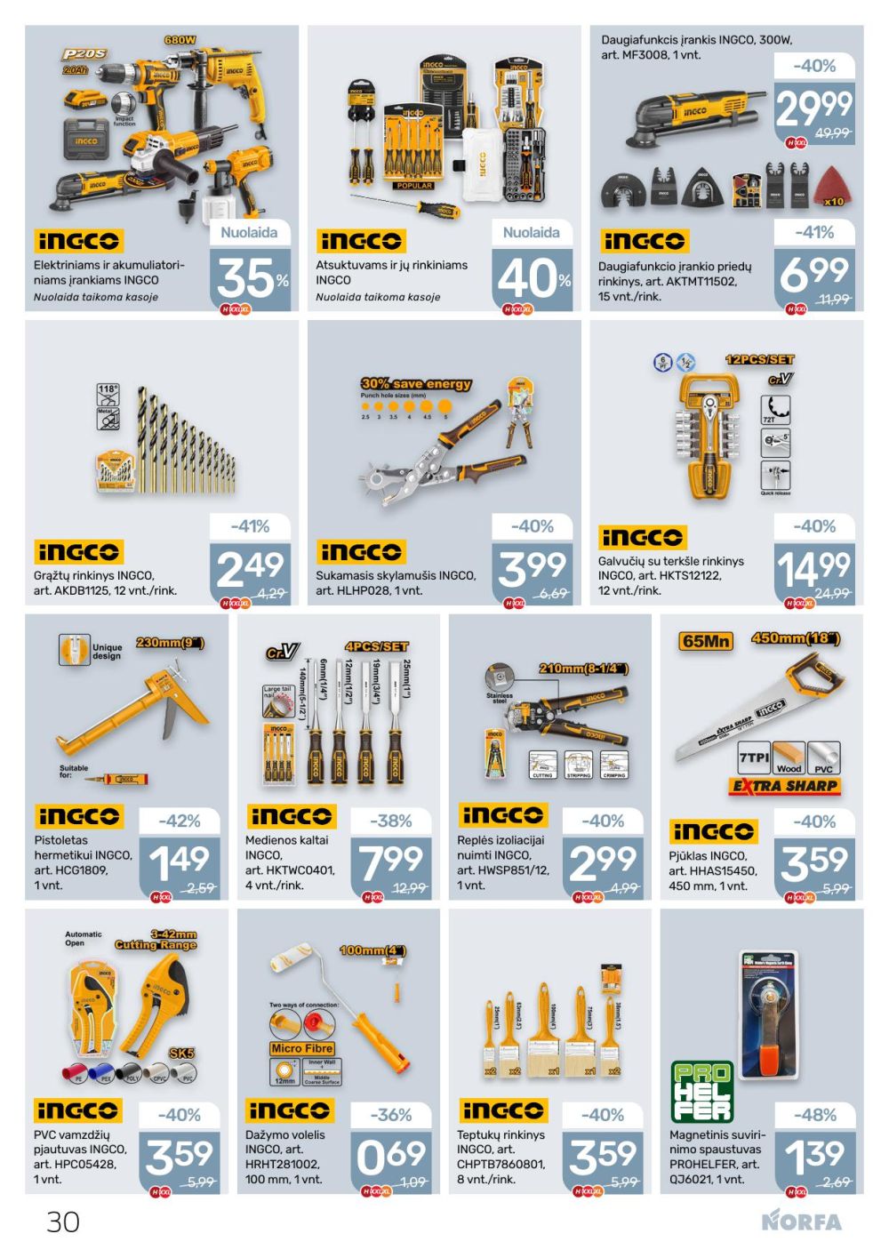NORFA - Leidinys Nr.23 (2025 10 30 - 2025 11 12) | 30
