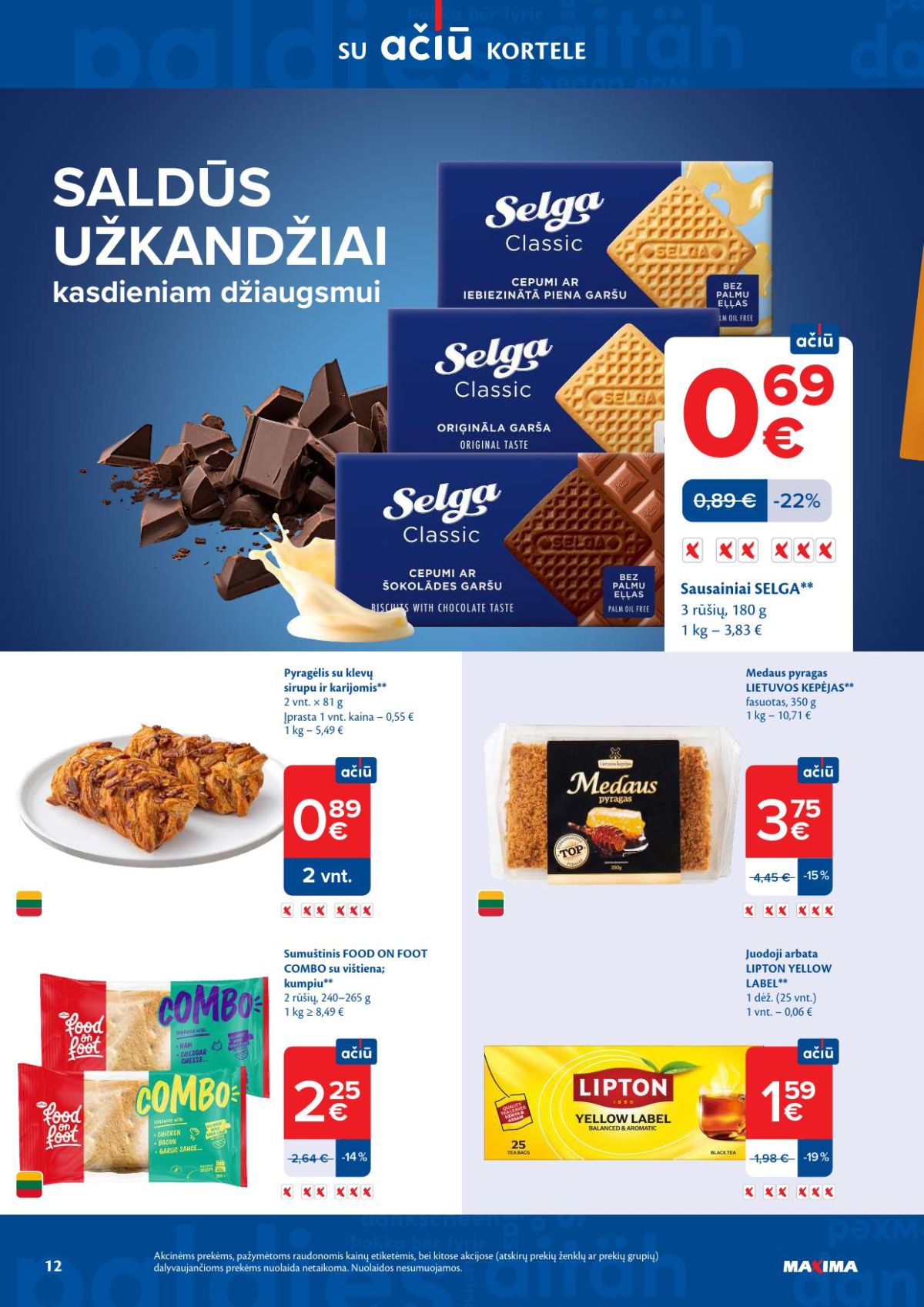 MAXIMA - Kaininis leidinys Nr.10 (2026 03 03 - 2026 03 09) | 12