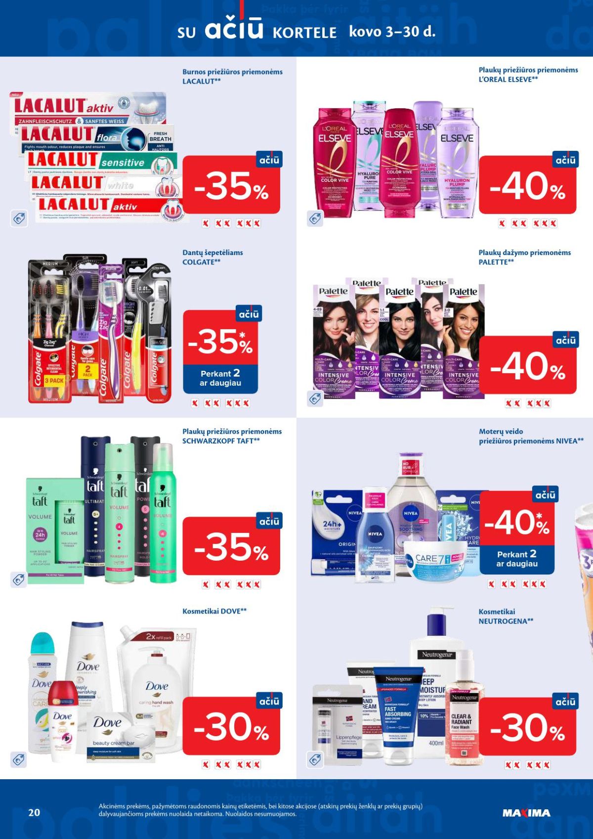 MAXIMA - Kaininis leidinys Nr.10 (2026 03 03 - 2026 03 09) | 20