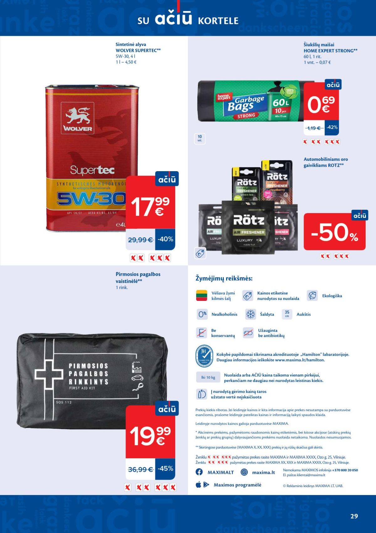 MAXIMA - Kaininis leidinys Nr.10 (2026 03 03 - 2026 03 09) | 29