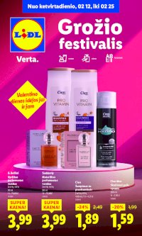 Grožio festivalis (2026-02-09 - 2026-02-25)