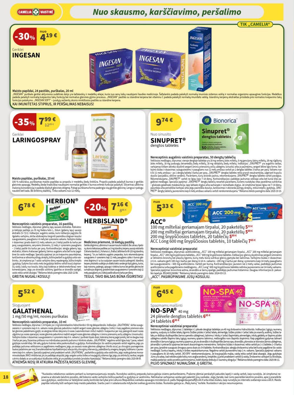 CAMELIA - Leidinys Nr.1 (2026 01 01 - 2026 01 31) | 18