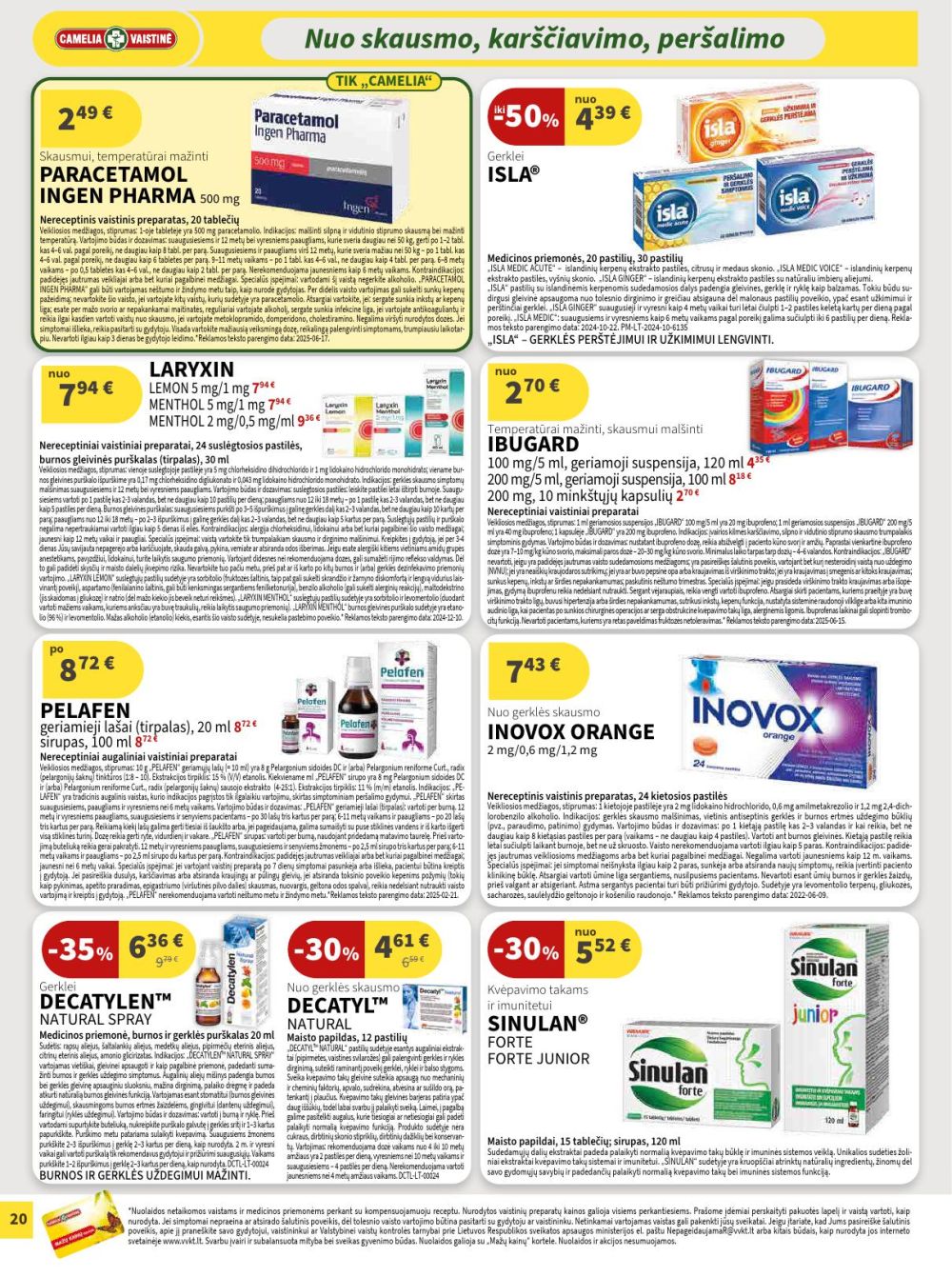 CAMELIA - Leidinys Nr.1 (2026 01 01 - 2026 01 31) | 20