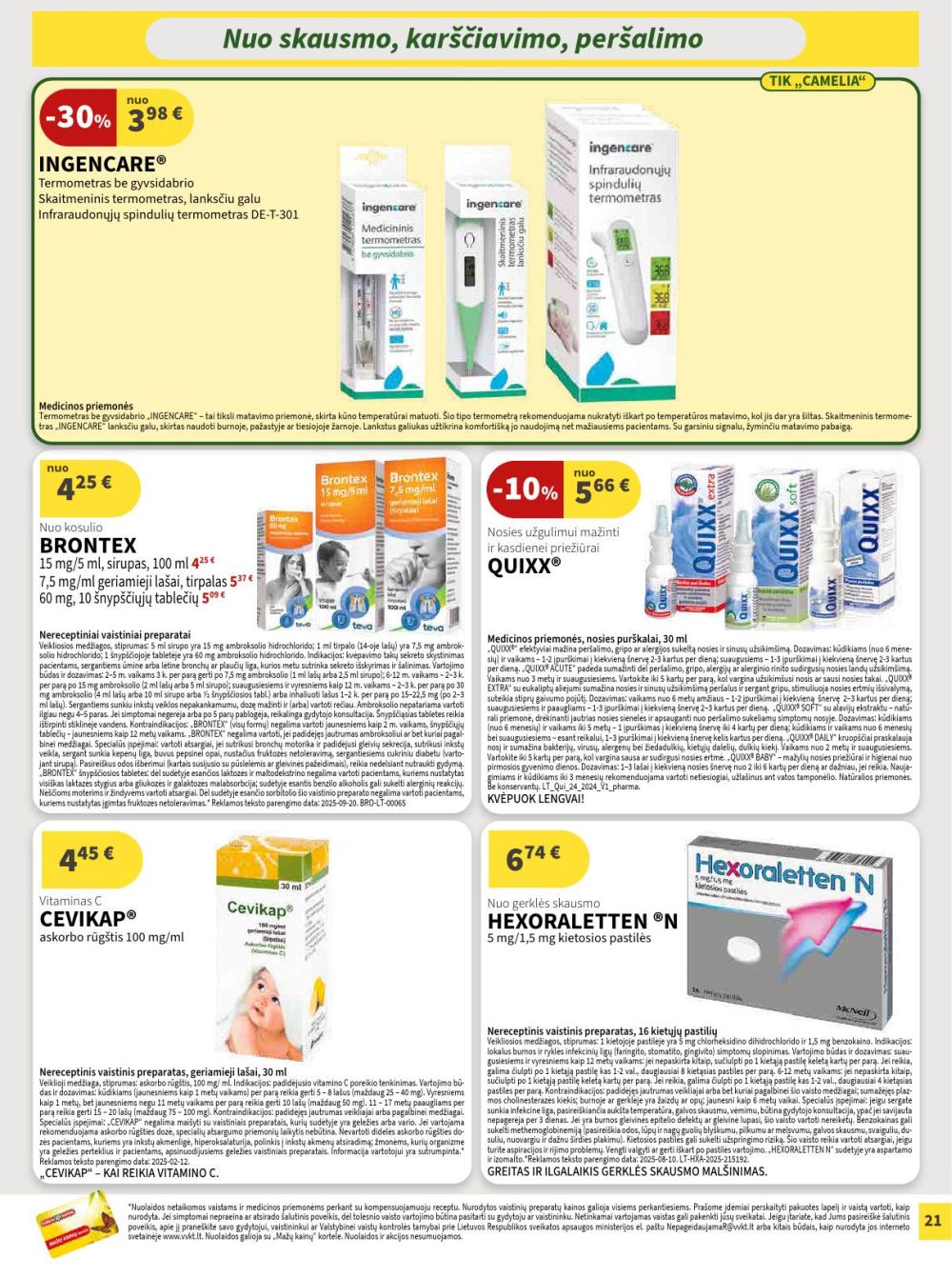 CAMELIA - Leidinys Nr.1 (2026 01 01 - 2026 01 31) | 21
