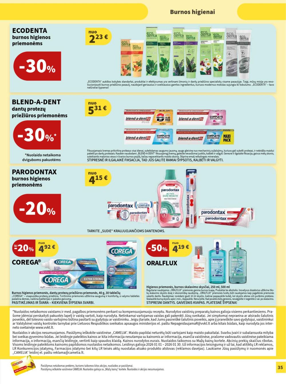 CAMELIA - Leidinys Nr.1 (2026 01 01 - 2026 01 31) | 35