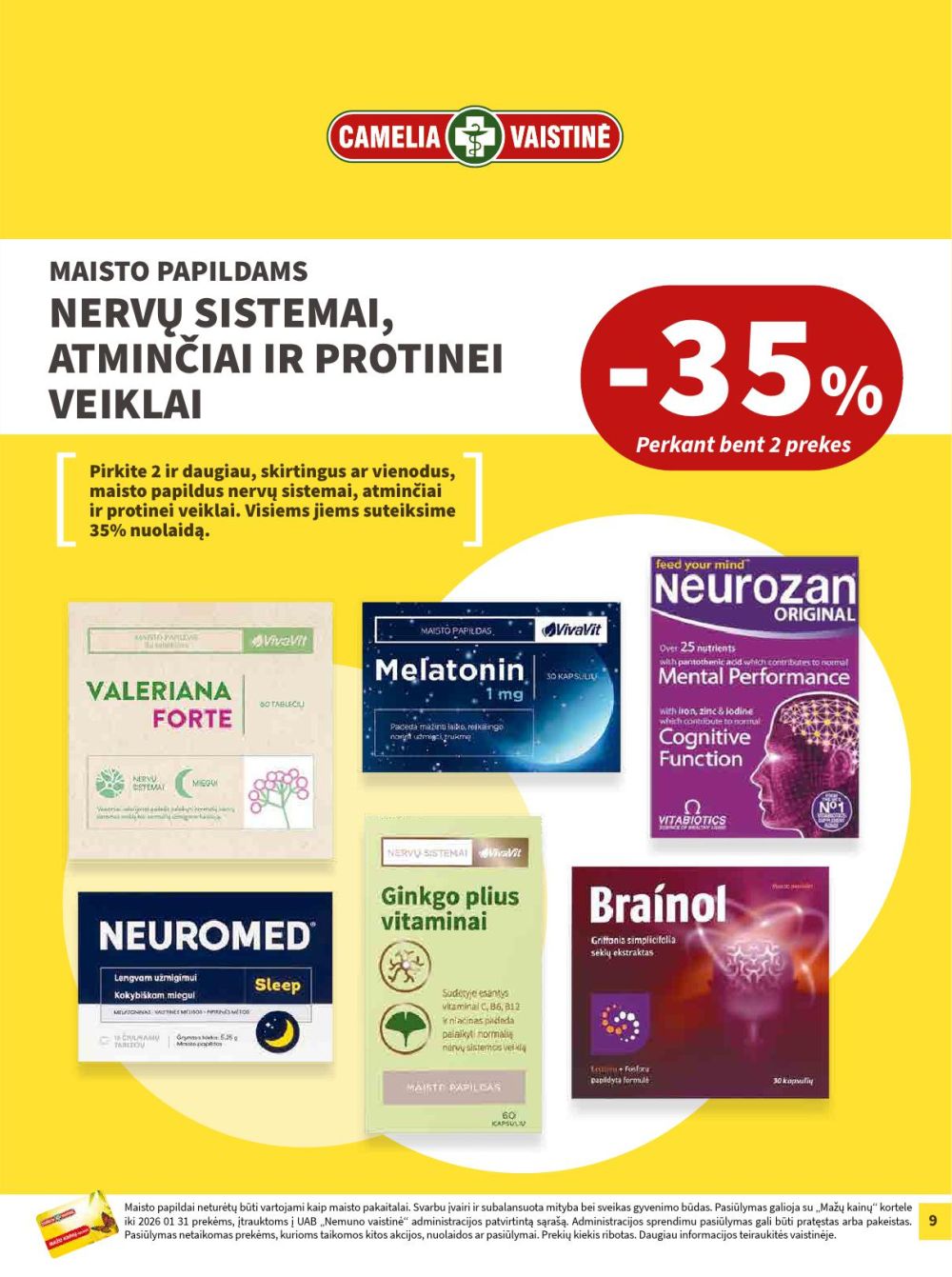 CAMELIA - Leidinys Nr.1 (2026 01 01 - 2026 01 31) | 9