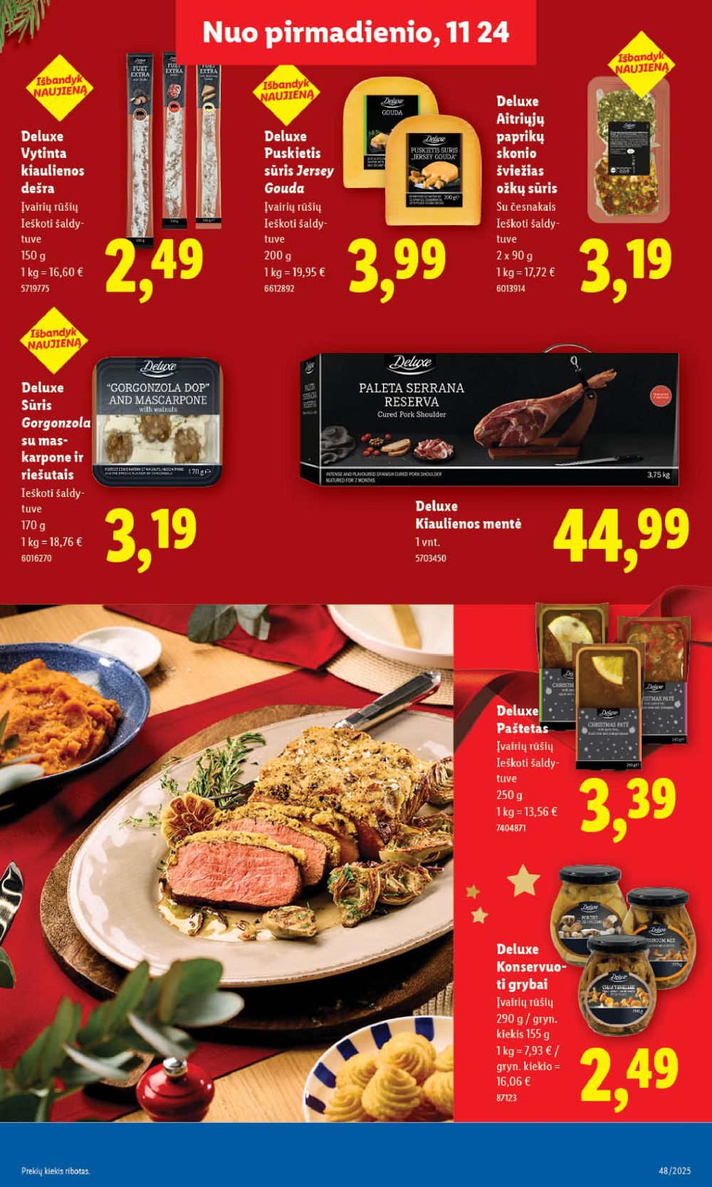 LIDL - Maisto prekių pasiūlymai (2025 11 24 - 2025 11 30) | 15