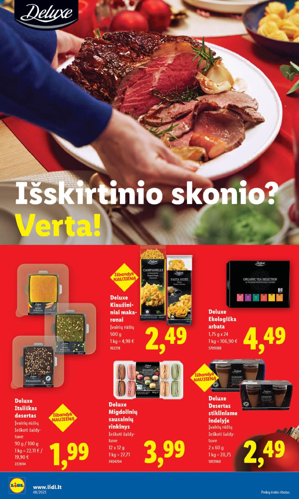 LIDL - Maisto prekių pasiūlymai (2025 11 24 - 2025 11 30) | 16