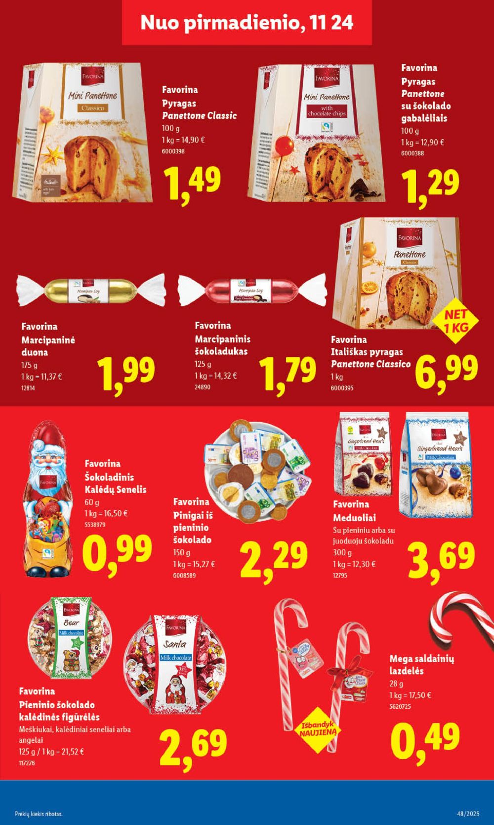 LIDL - Maisto prekių pasiūlymai (2025 11 24 - 2025 11 30) | 19