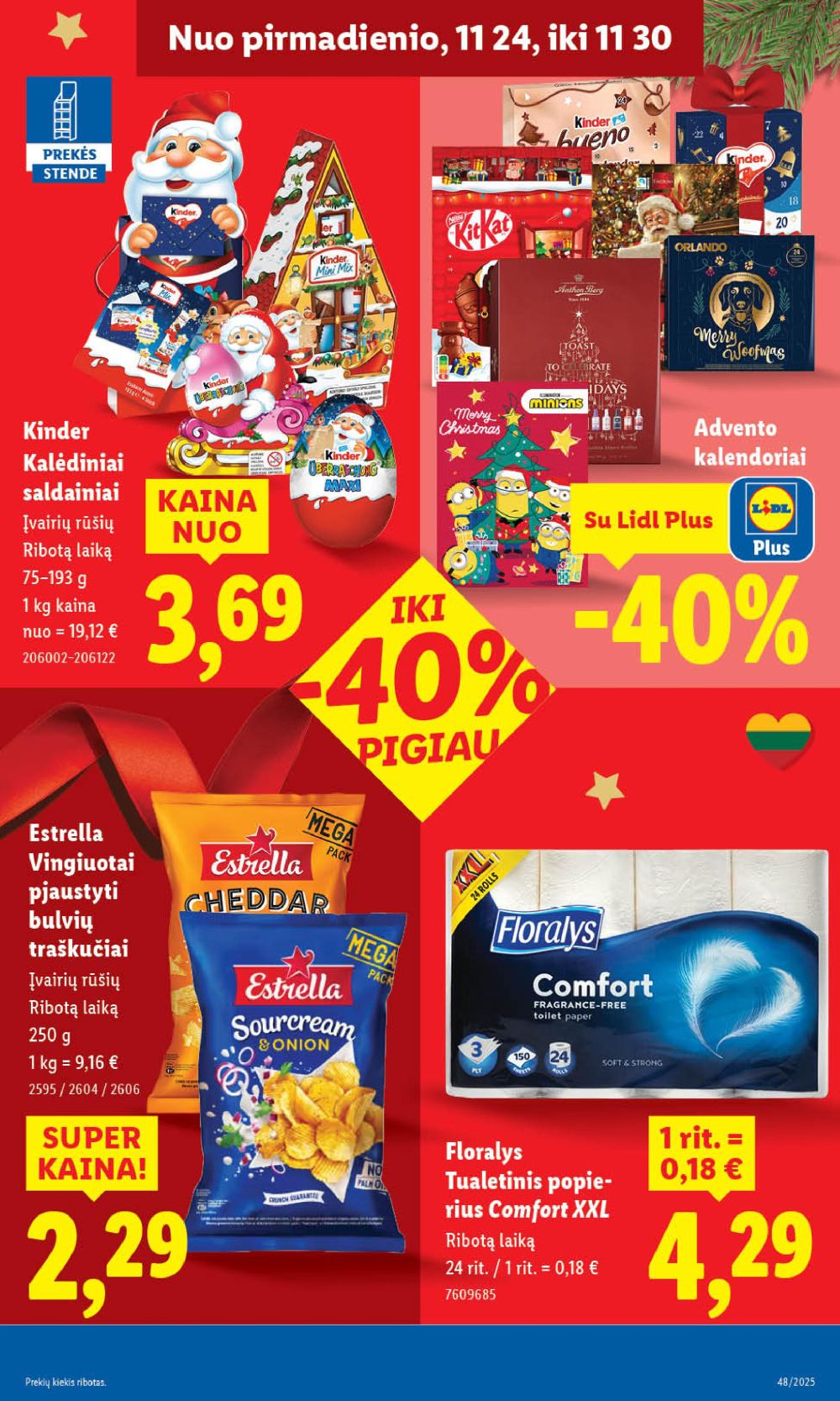 LIDL - Maisto prekių pasiūlymai (2025 11 24 - 2025 11 30) | 21