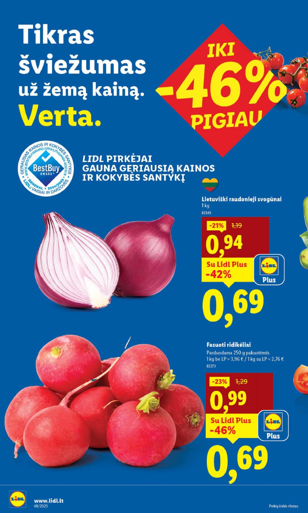 LIDL - Maisto prekių pasiūlymai (2025 11 24 - 2025 11 30) | 6
