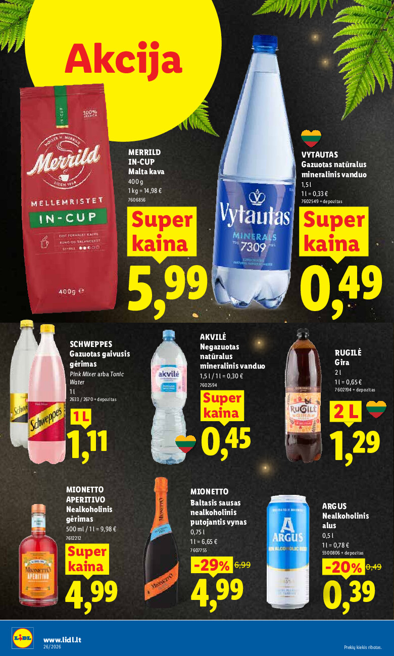 MAISTO PREKIŲ PASIŪLYMAI (2026-06-22 - 2026-06-28) | 14