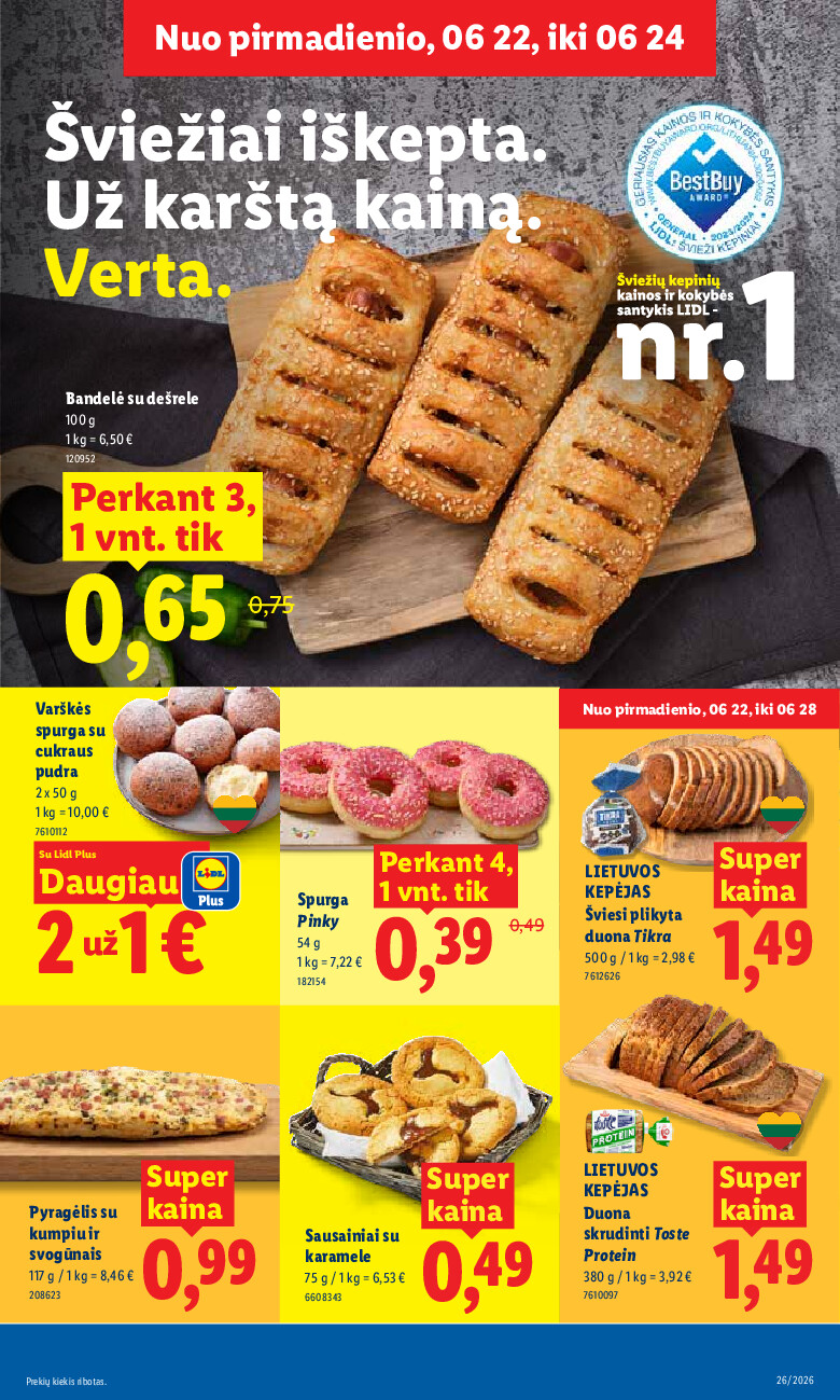 MAISTO PREKIŲ PASIŪLYMAI (2026-06-22 - 2026-06-28) | 7