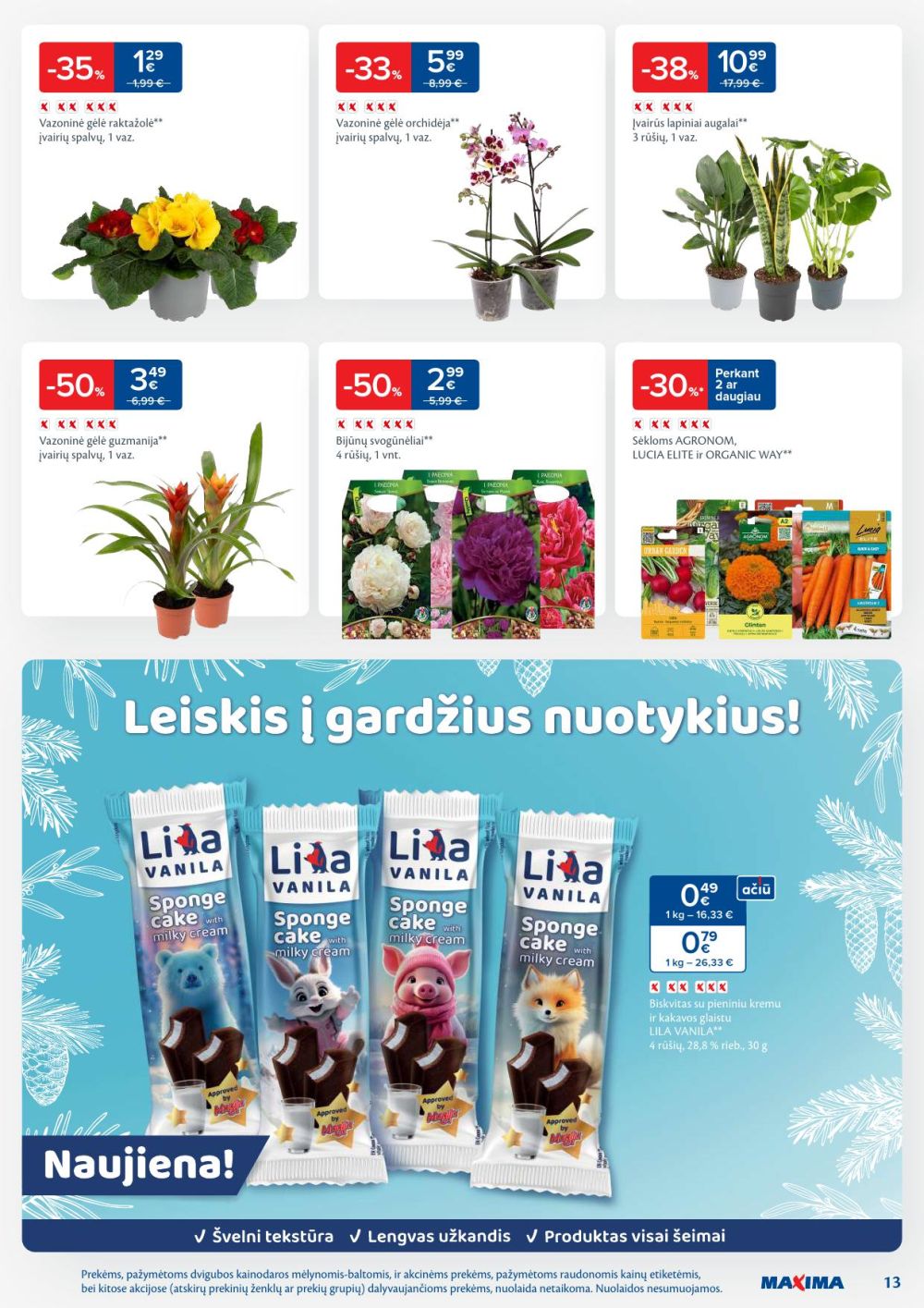 MAXIMA - Kaininis leidinys Nr.6 (2026 02 03 - 2026 02 09) | 13