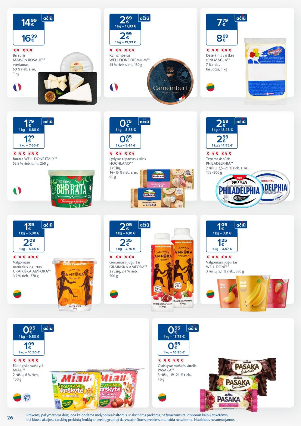 MAXIMA - Kaininis leidinys Nr.6 (2026 02 03 - 2026 02 09) | 26