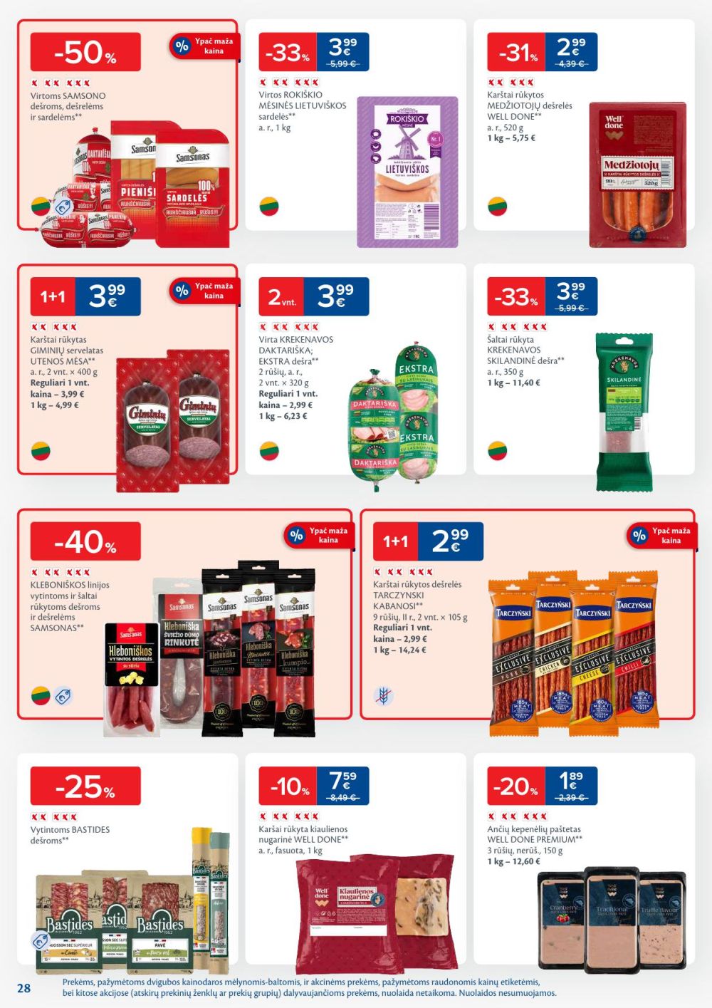 MAXIMA - Kaininis leidinys Nr.6 (2026 02 03 - 2026 02 09) | 28