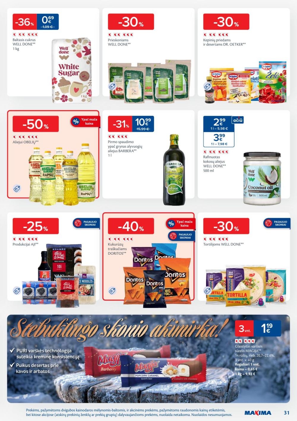 MAXIMA - Kaininis leidinys Nr.6 (2026 02 03 - 2026 02 09) | 31