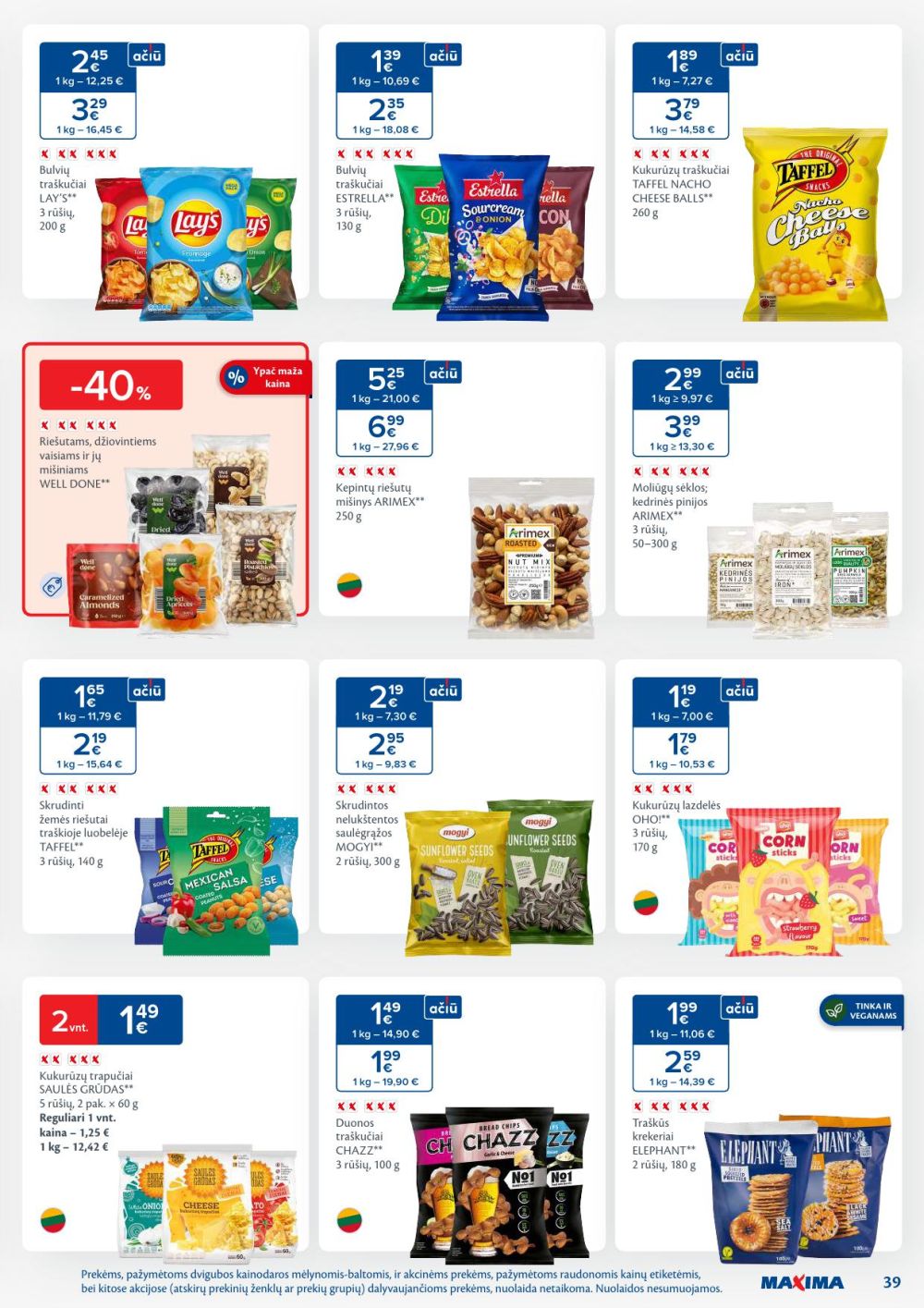 MAXIMA - Kaininis leidinys Nr.6 (2026 02 03 - 2026 02 09) | 39