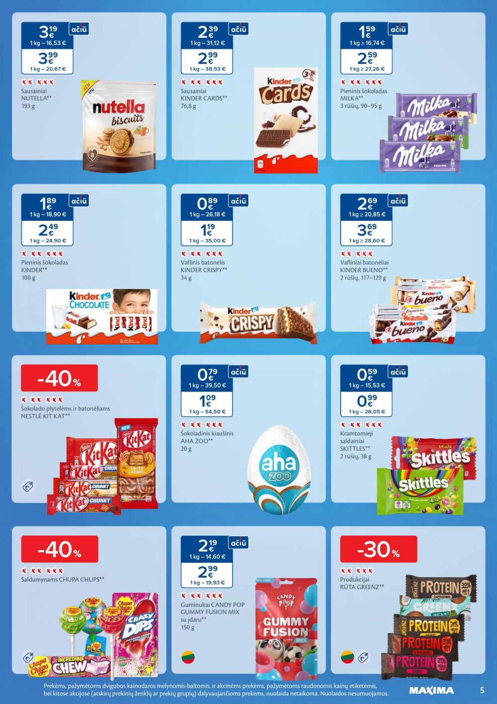 MAXIMA - Kaininis leidinys Nr.6 (2026 02 03 - 2026 02 09) | 5