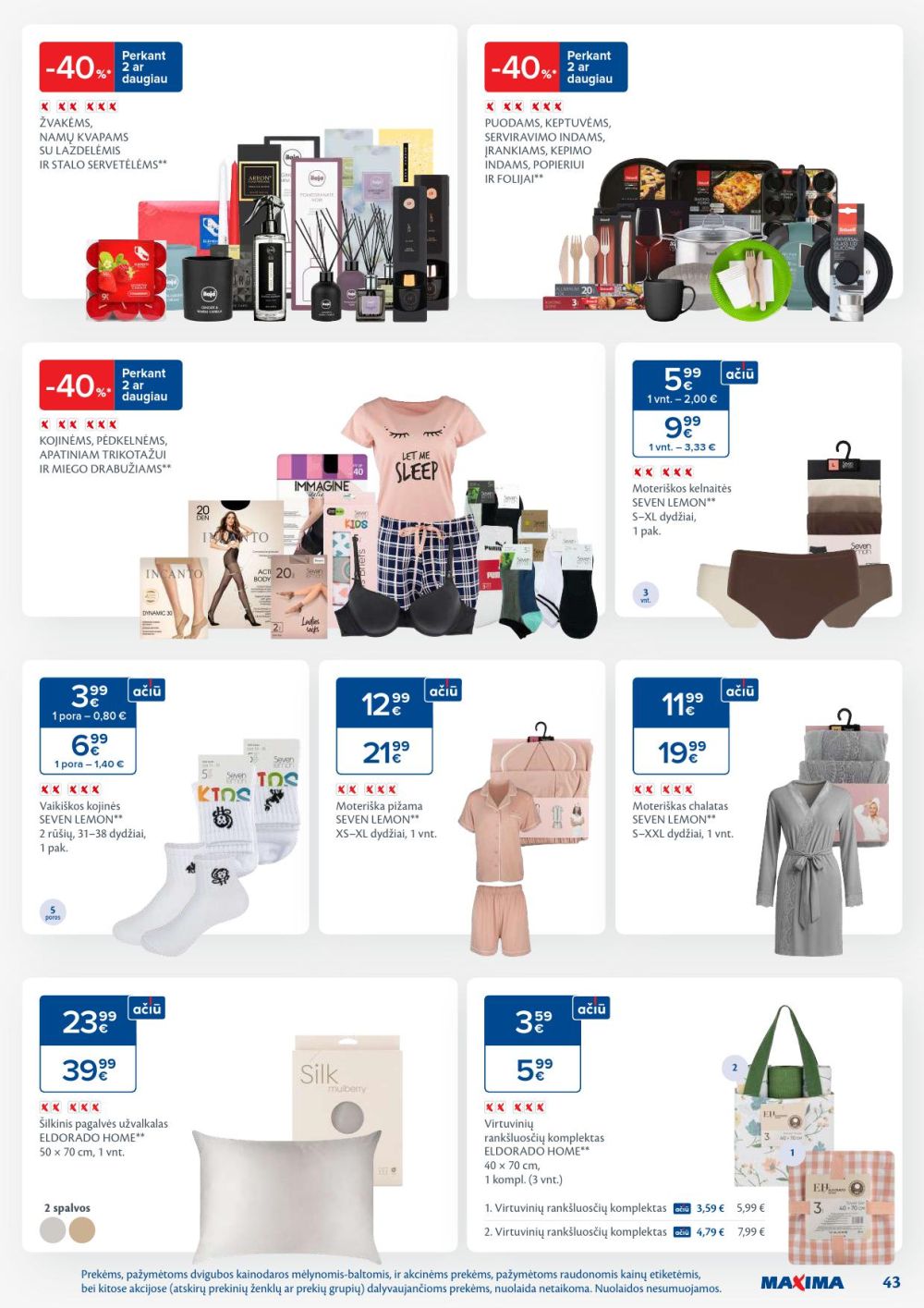 MAXIMA - Kaininis leidinys Nr.6 (2026 02 03 - 2026 02 09) | 43