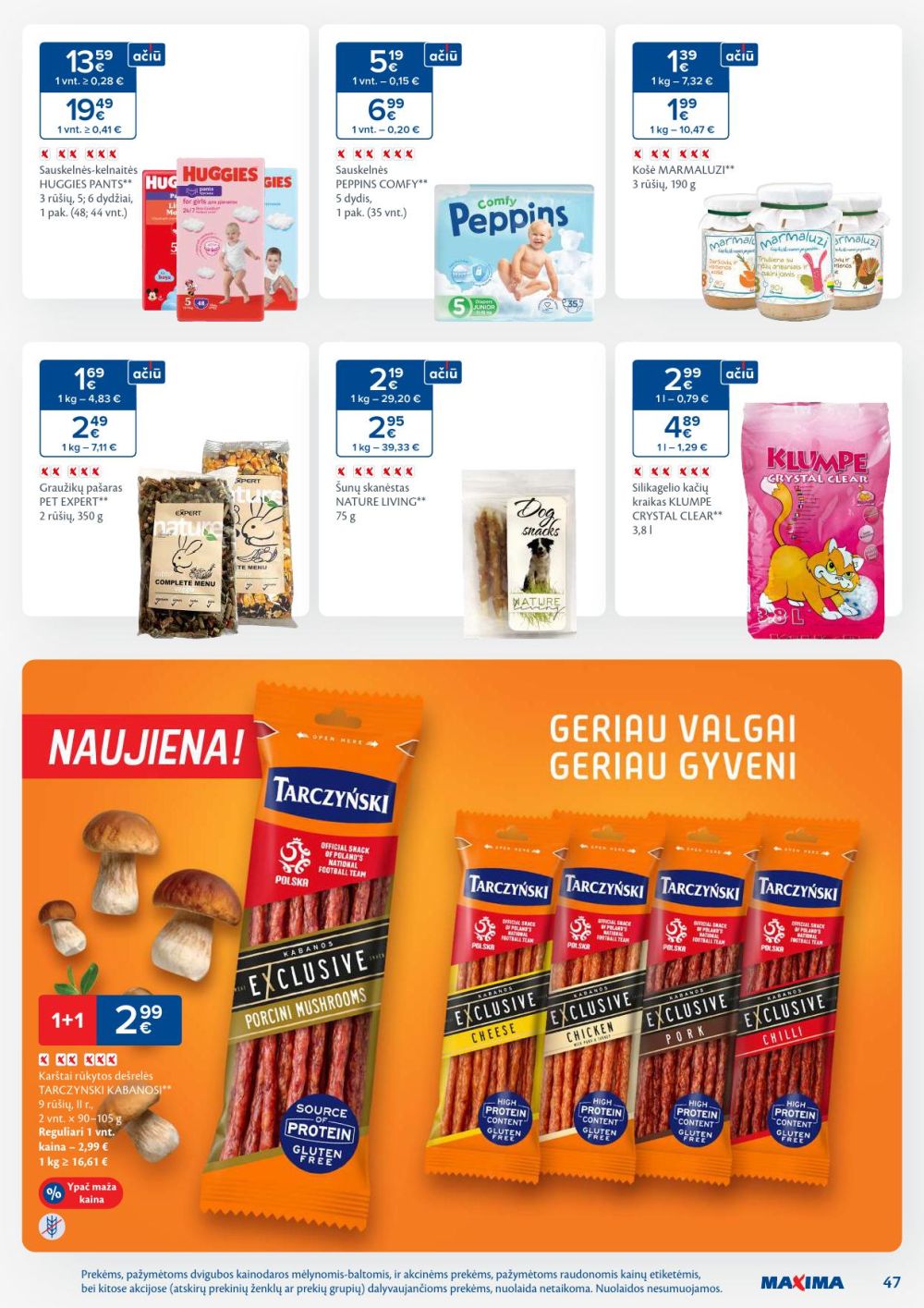 MAXIMA - Kaininis leidinys Nr.6 (2026 02 03 - 2026 02 09) | 47