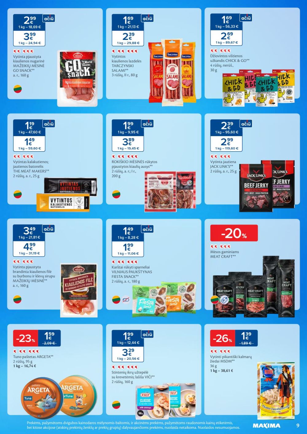 MAXIMA - Kaininis leidinys Nr.6 (2026 02 03 - 2026 02 09) | 9