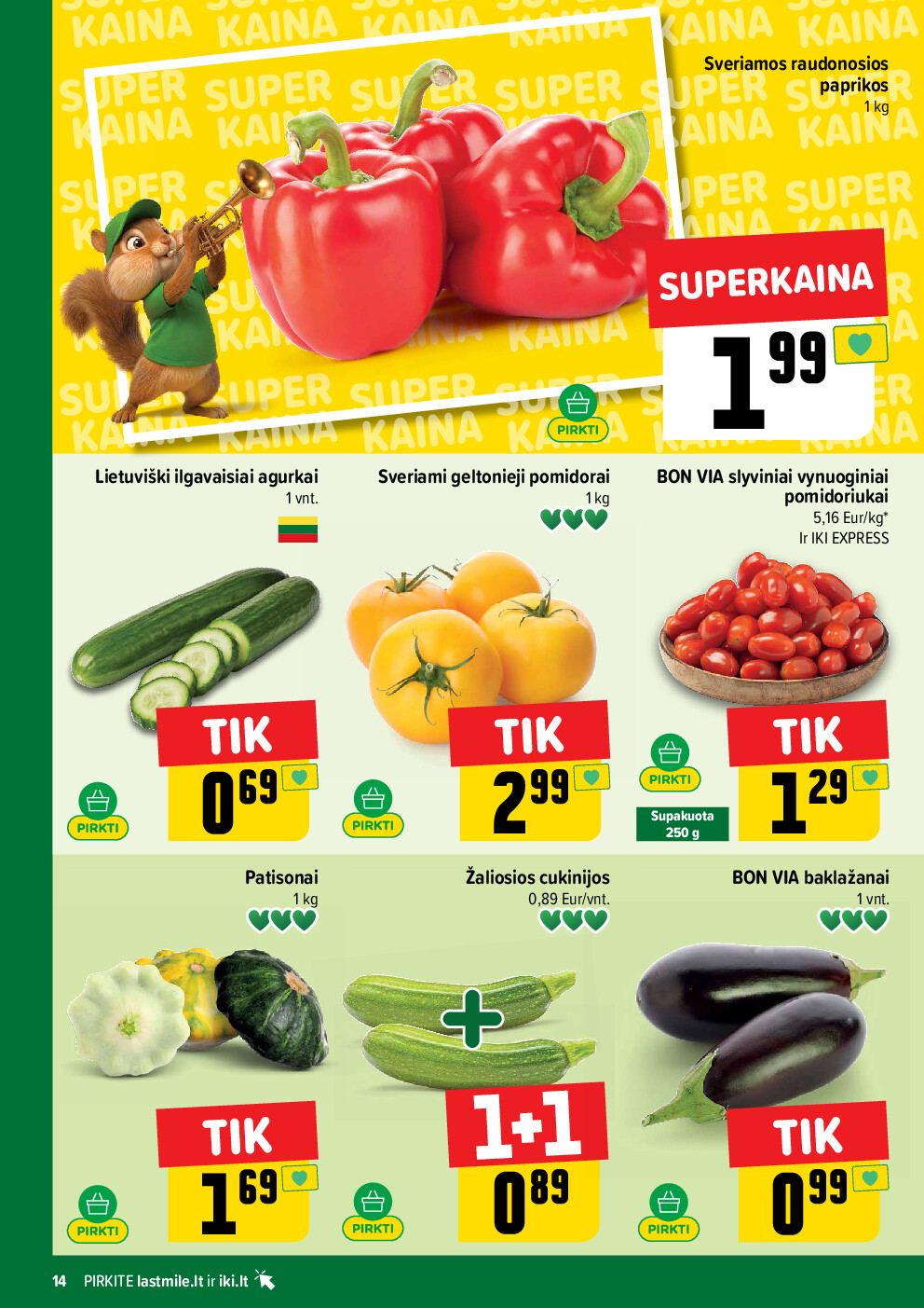IKI Kainų leidinys Nr. 38 (2026-09-14 - 2026-09-20) | 14