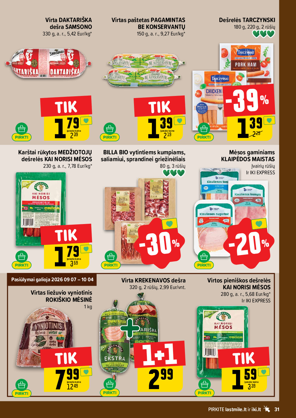 IKI Kainų leidinys Nr. 38 (2026-09-14 - 2026-09-20) | 31