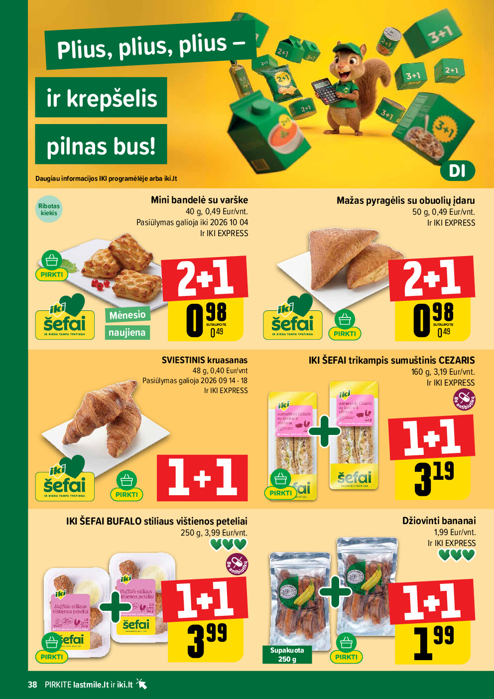 IKI Kainų leidinys Nr. 38 (2026-09-14 - 2026-09-20) | 38