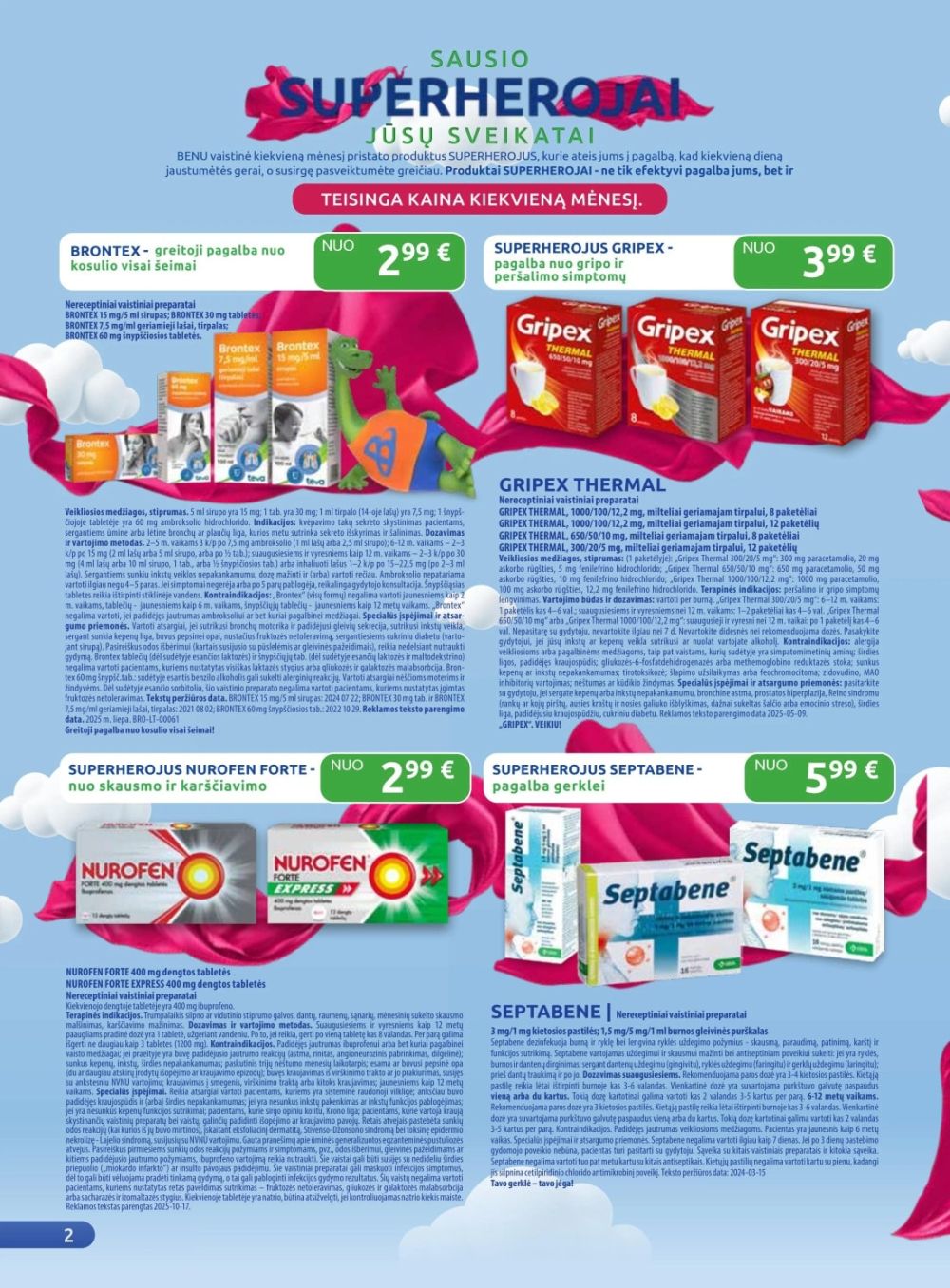 BENU VAISTINĖ (2026 01 01 - 2026 01 31) | 2